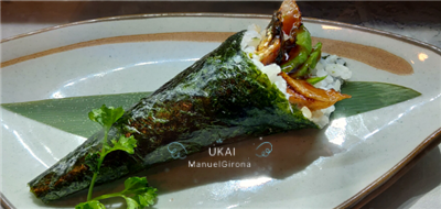 715UNAGI AVOCADO TEMAKI